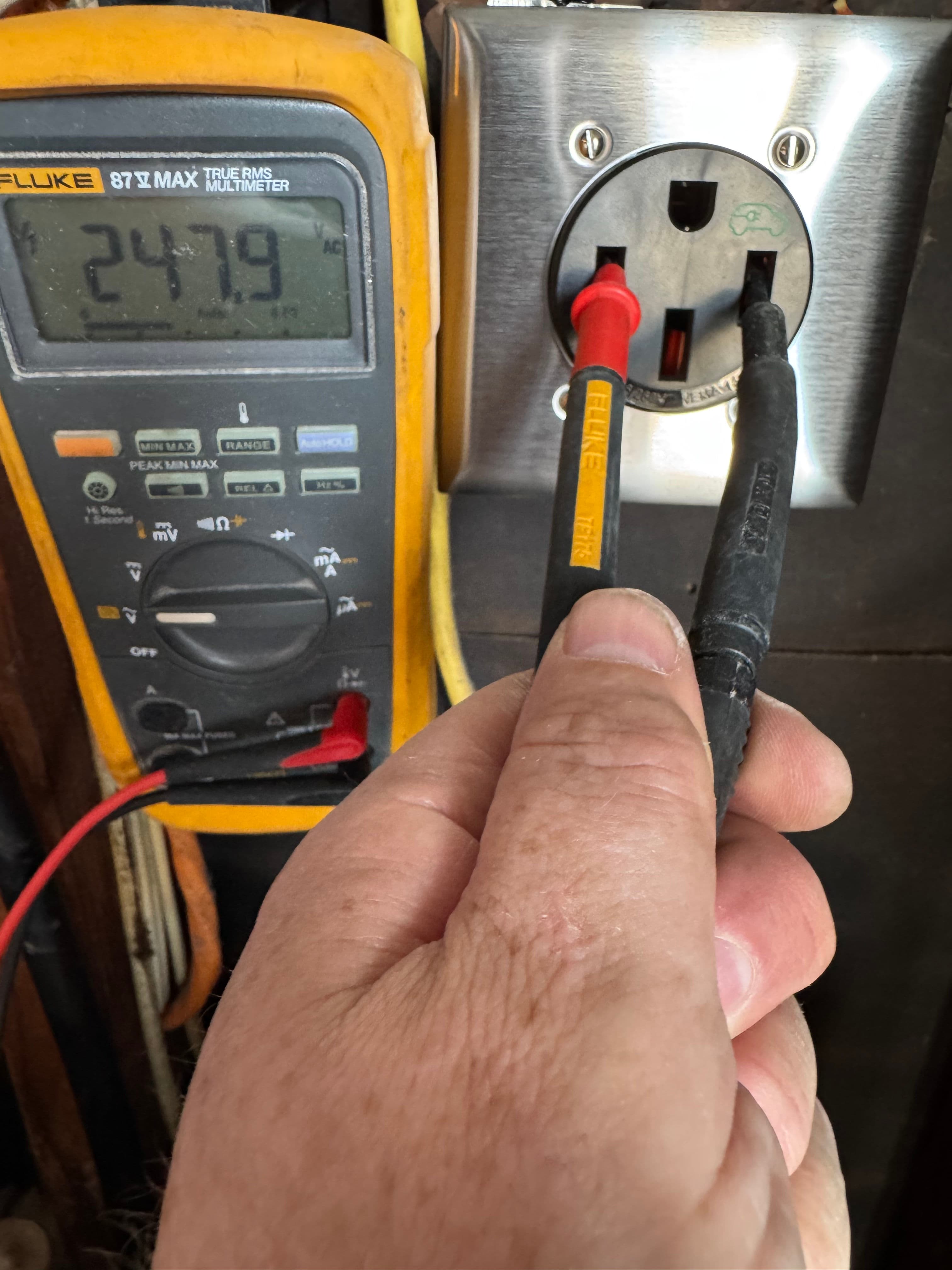 Project EV outlet installation done right in Bay Park San Diego image