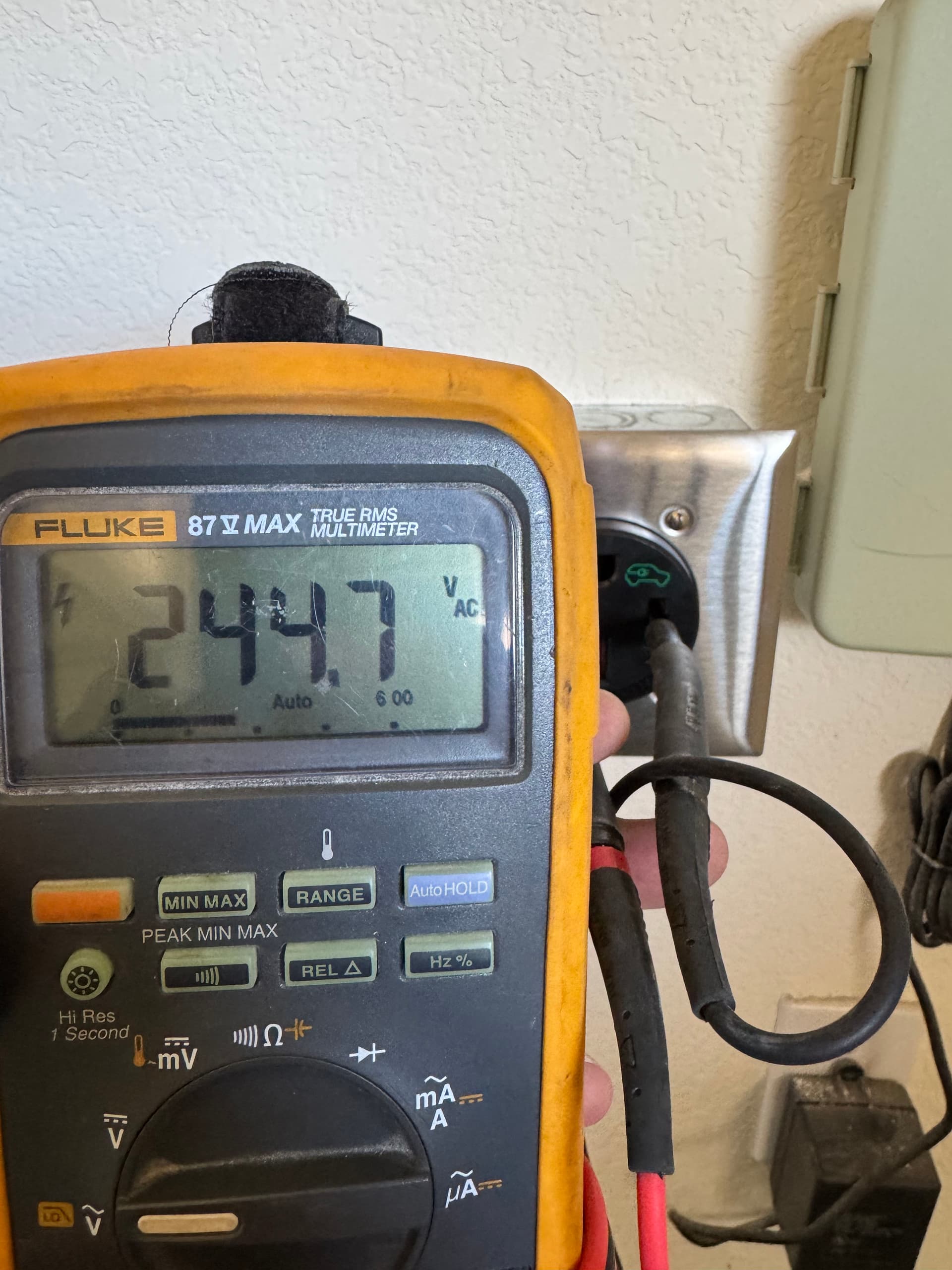 Gallery photos for EV-Rated Outlet Installation for Level 2 Home Charging in La Jolla: Image #1