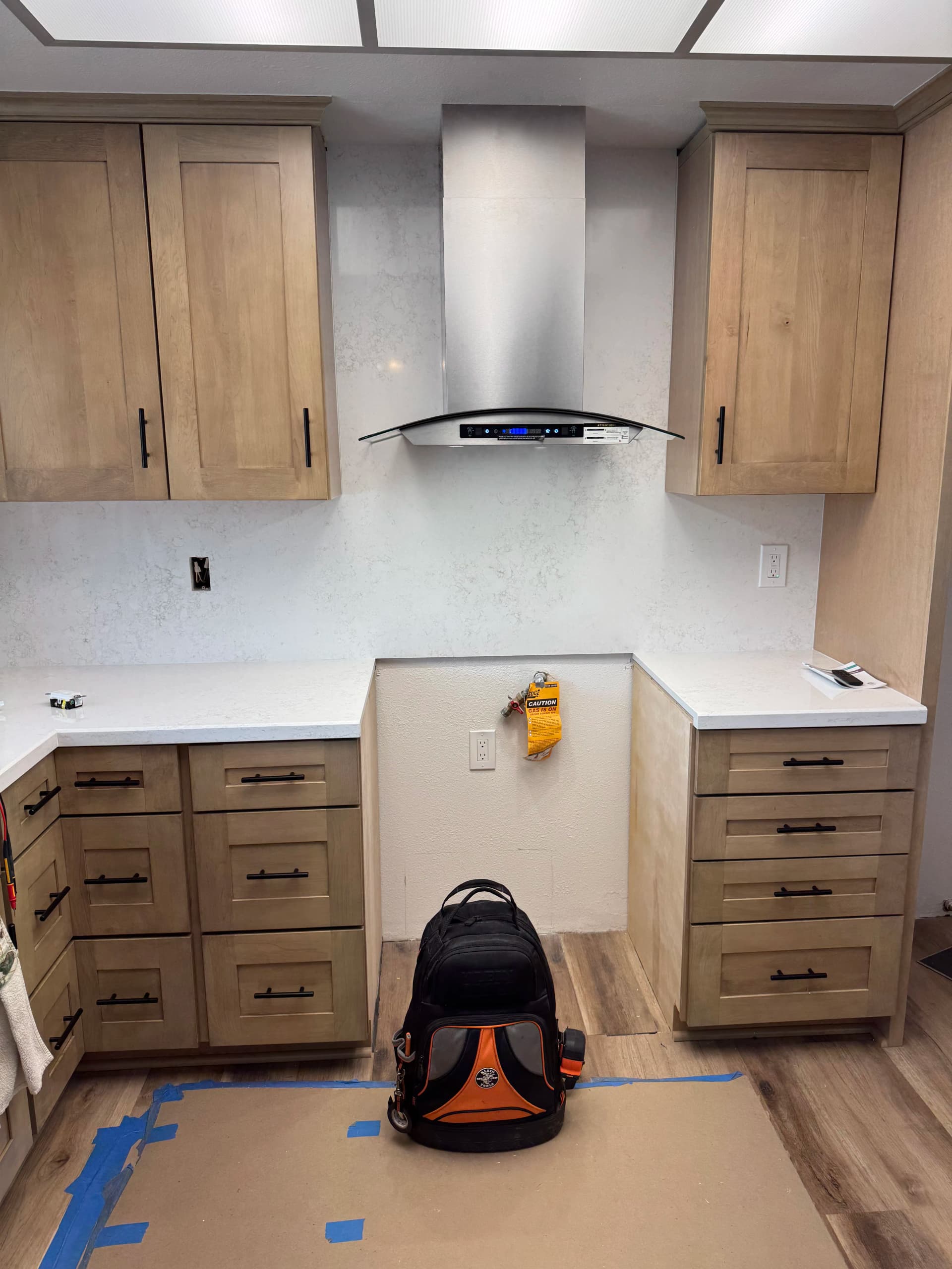 Kitchen Exhaust Fan and GFCI Outlet Install in Poway image