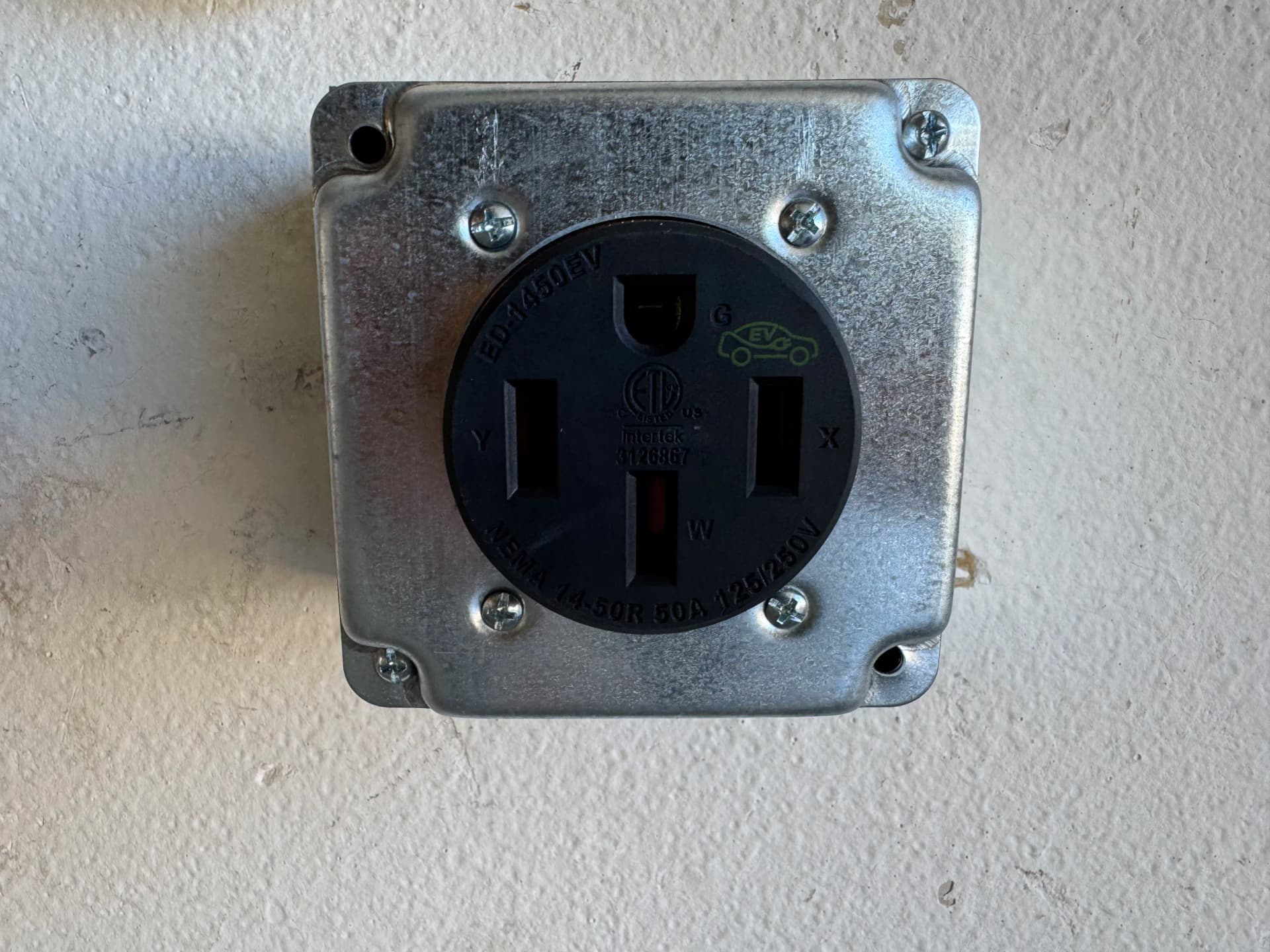 NEMA 14-50 EV Outlet Installation in Rancho Bernardo image