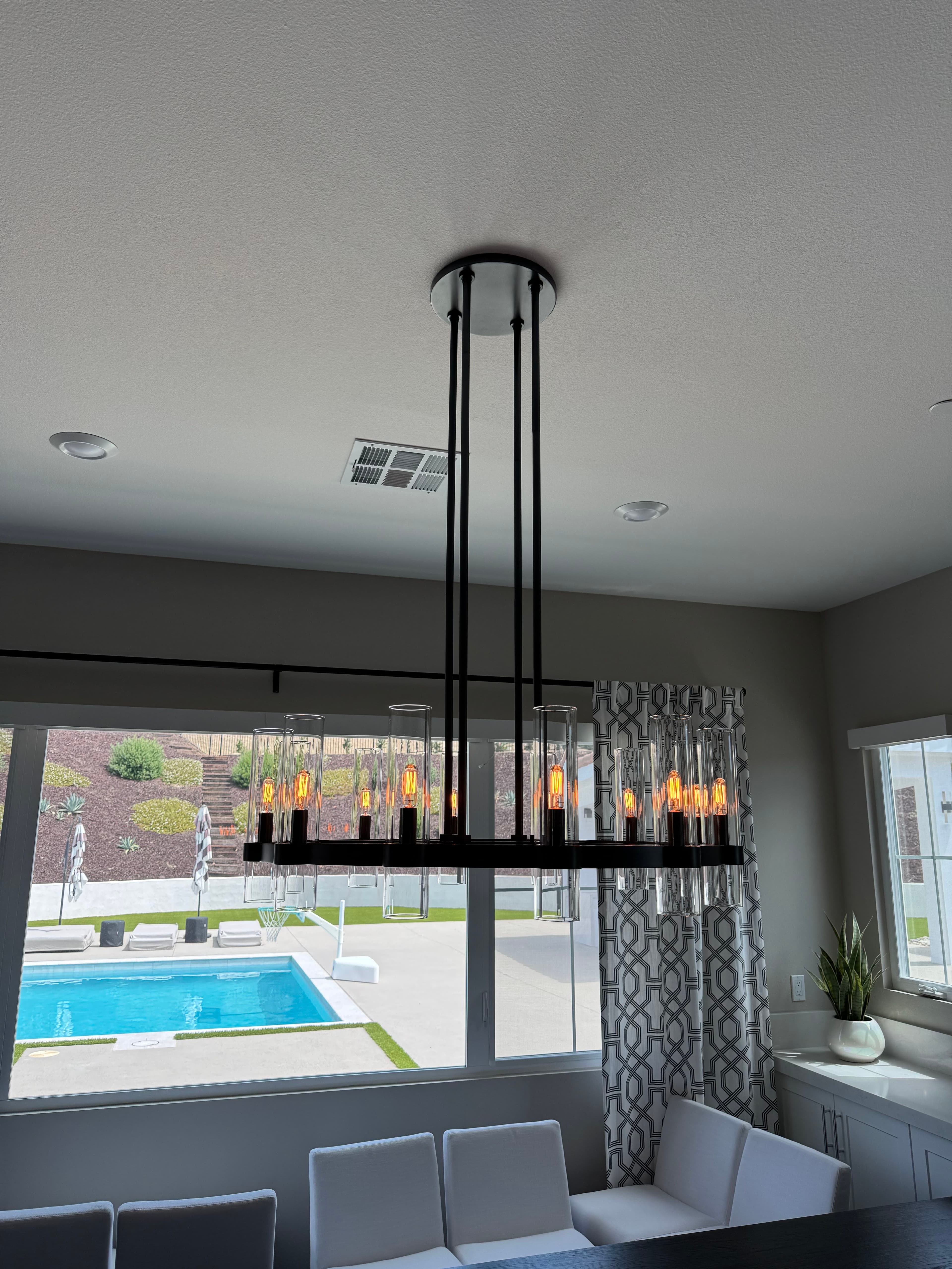 Project Chandelier Install in Rancho Santa Fe Done Right image