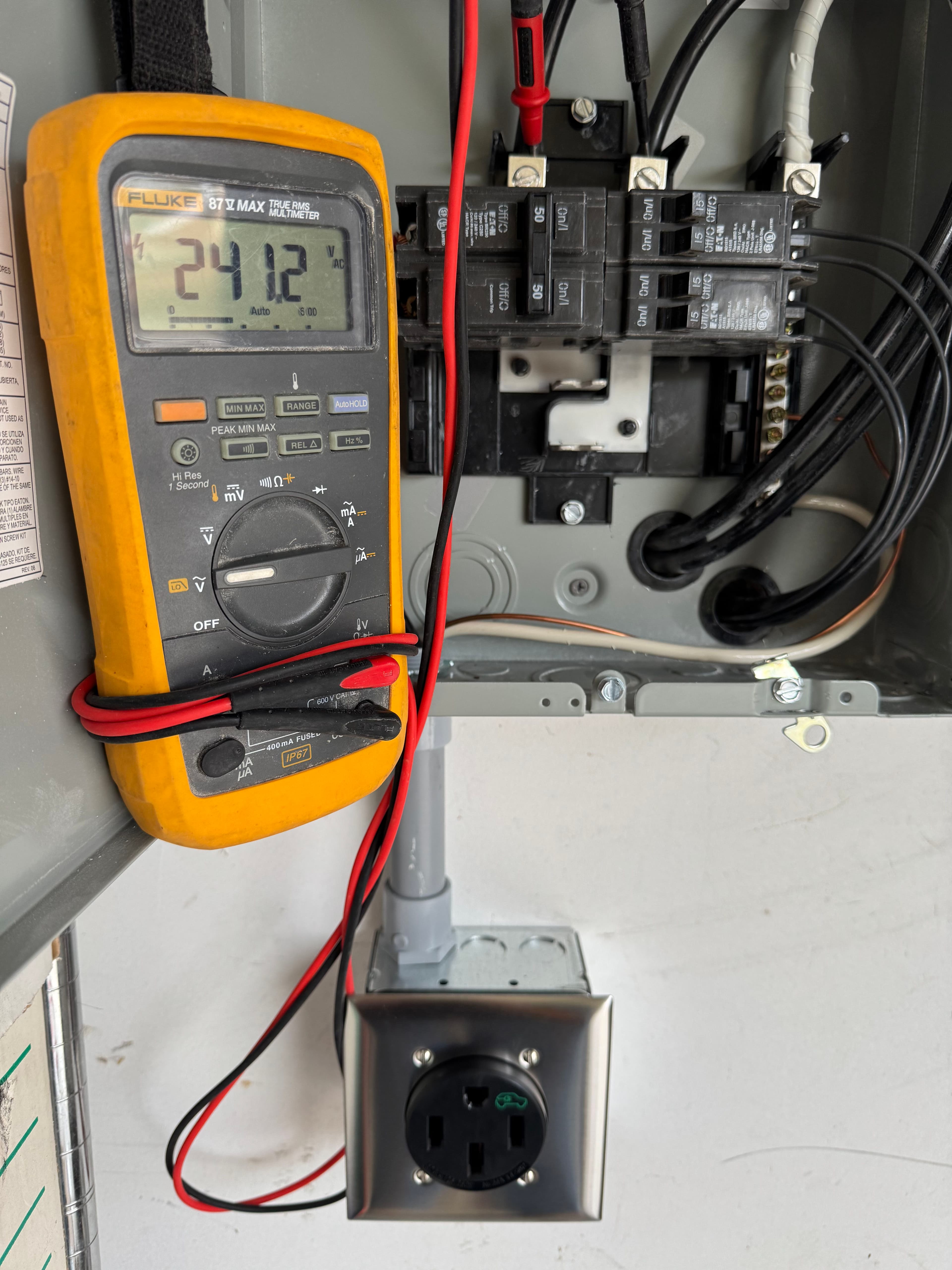 Project Sub Panel and EV Outlet Installs Done the Right Way image