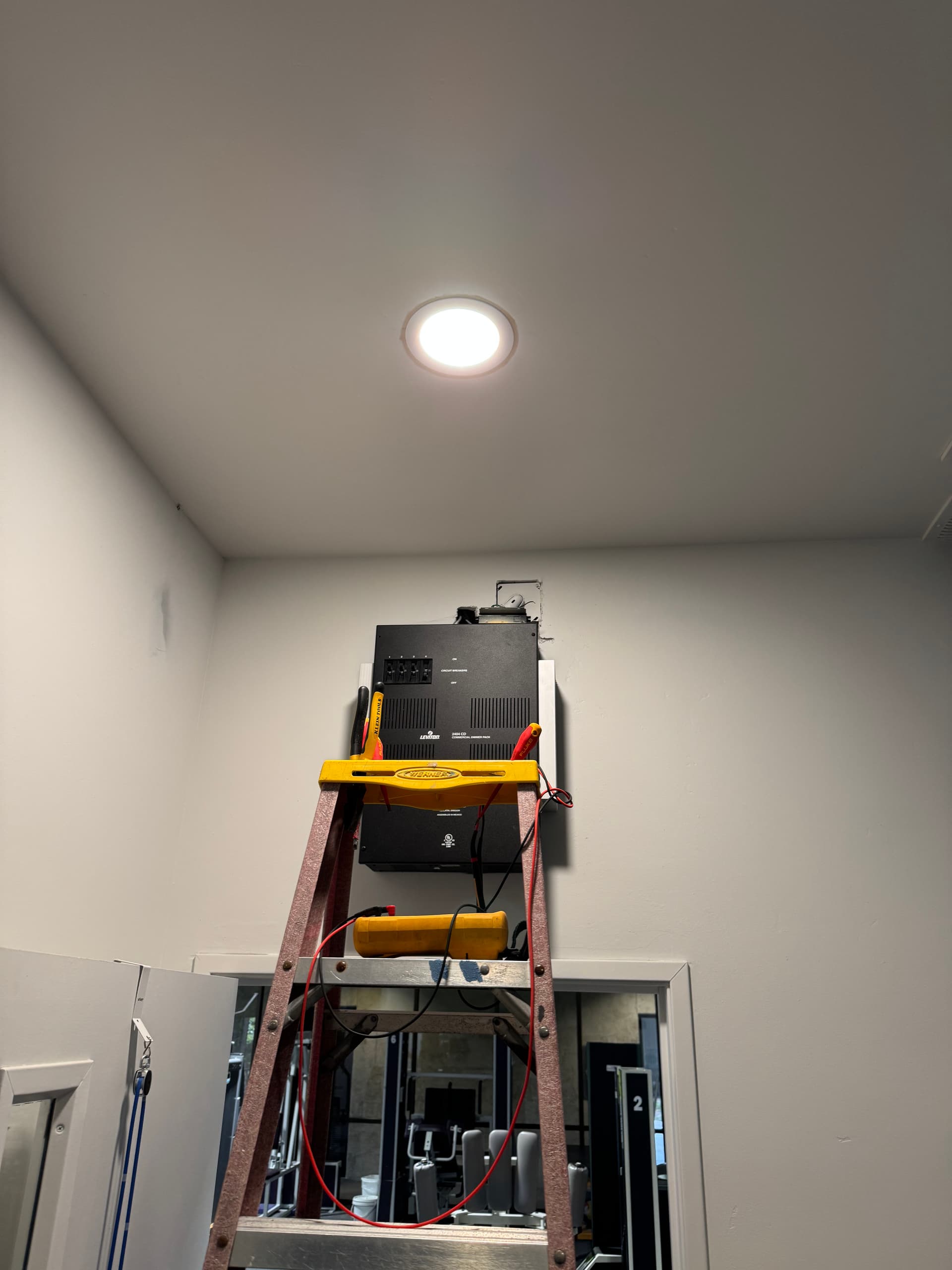 Gallery photos for Lighting and Electrical Panel Upgrade at Rancho Bernardo PT Center: Image #1