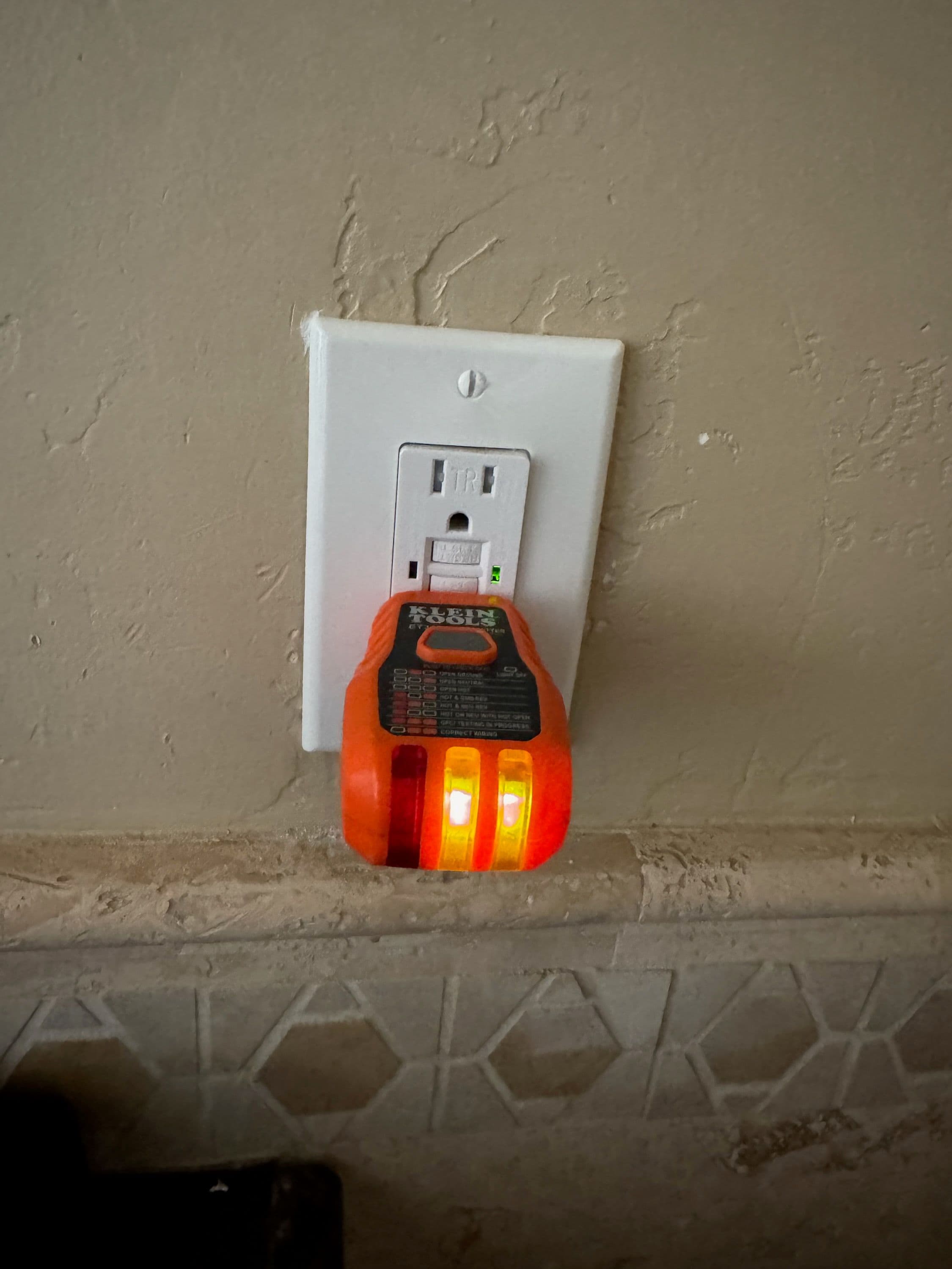 Project Power Restored with GFCI Outlet Installation image