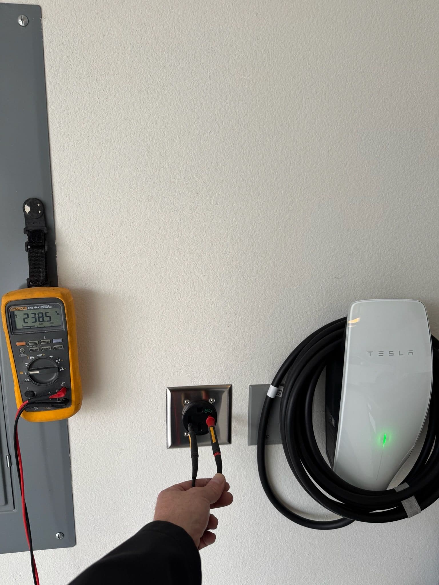 Project Home EV Charger Installation with Tesla Wall Connector image