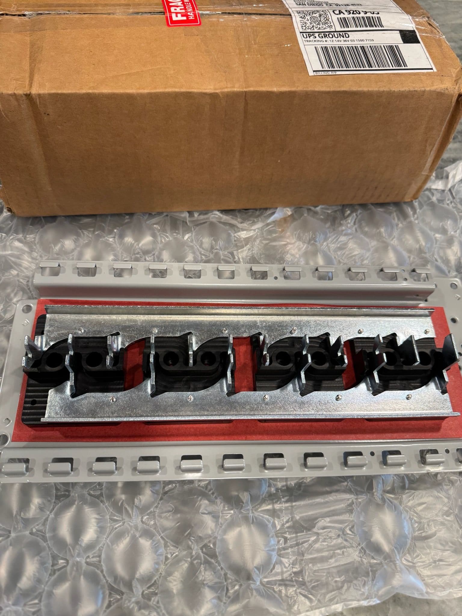 Project New OEM Buss Bar Installation in Electric Panel image