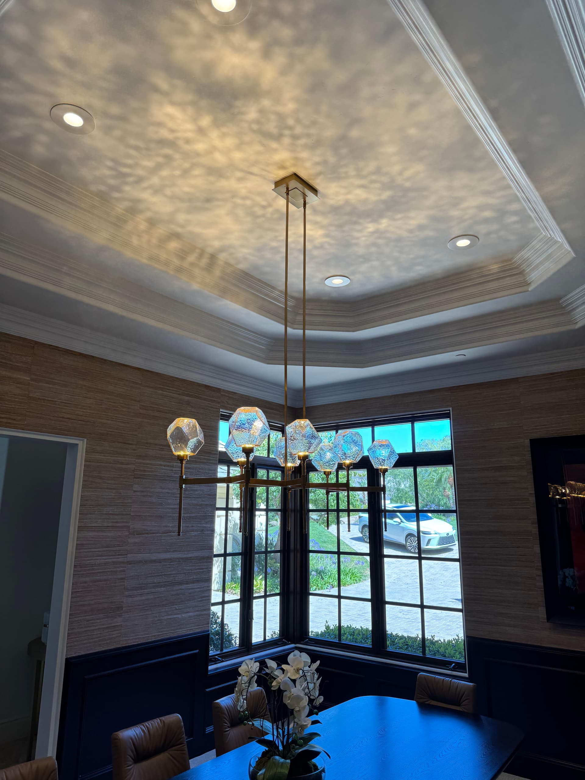 Custom Lighting and Color-Matched Details Done Right in Fairbanks Ranch image